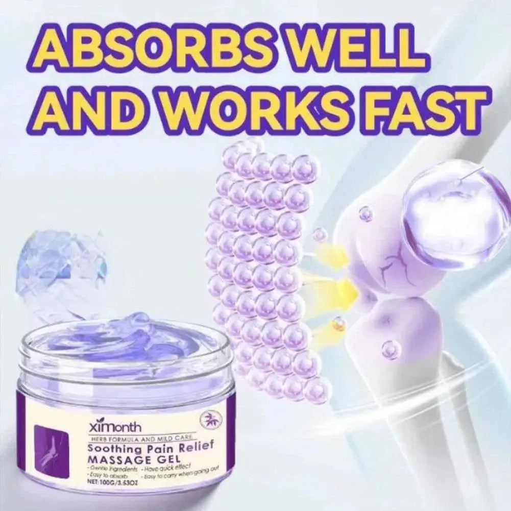 Gel de masaje calmante para articulaciones Ximonth