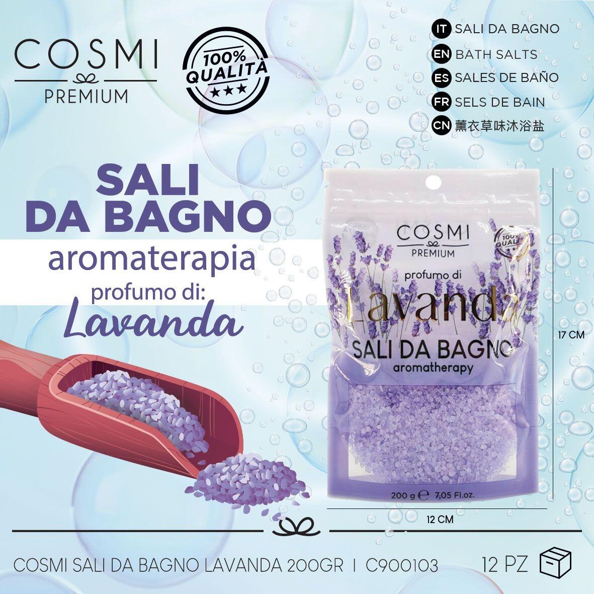 🛀 Sal de Baño Aromatherapy Lavanda 200g – Relajación Profunda y Cuidado Natural en Cada Baño