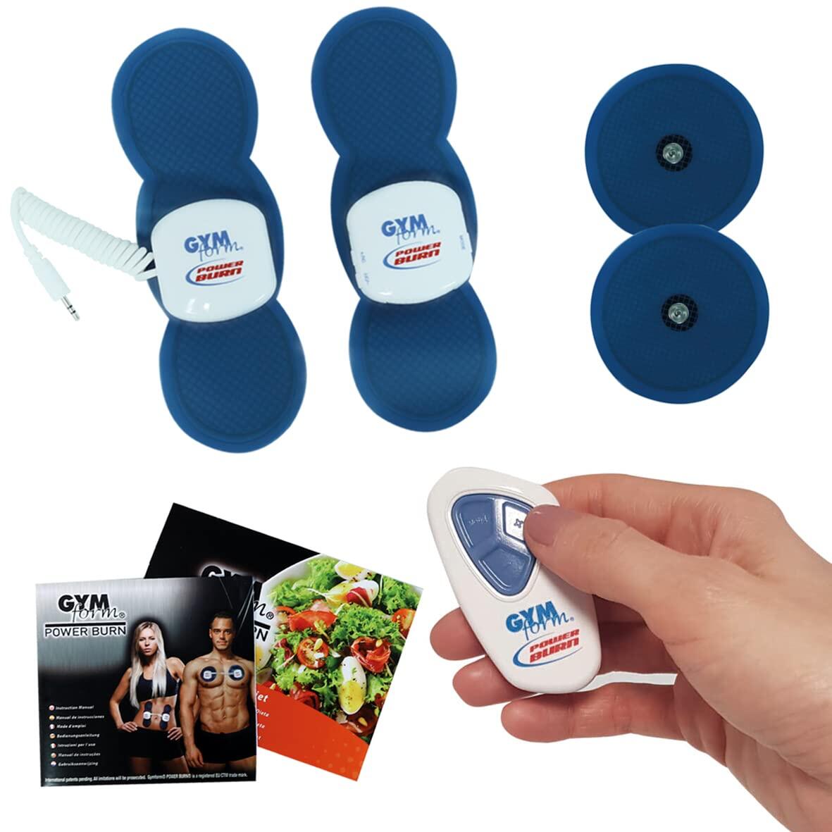 Entrenador EMS que  esculpe, tonifica y quema grasa en minutos