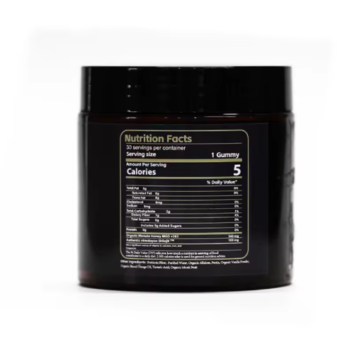 Himalayan Gold Shilajit Gummies – Energía Natural y Vitalidad en Cada Gominola