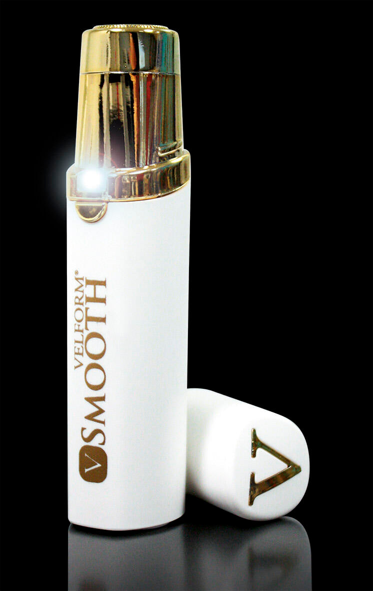 Depiladora facial compacta con cabezal de oro 18K