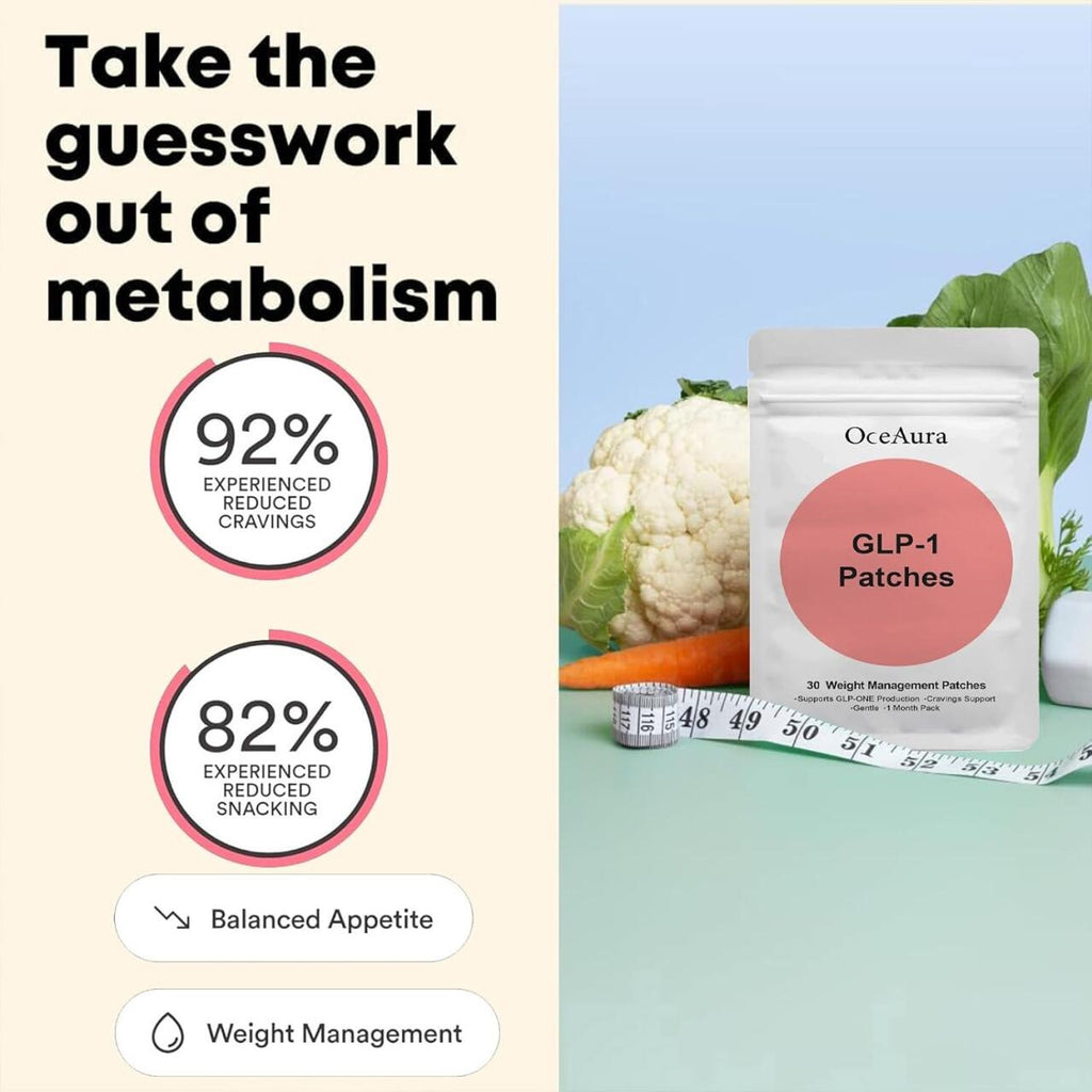 Parches de Control de Peso OceAura – Apoyo Natural y Discreto para un Estilo de Vida Saludable