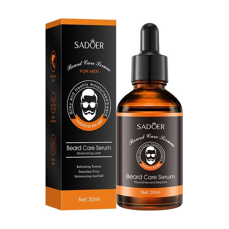 Sérum para el Cuidado de la Barba SADOER 30 ml – Nutrición, Crecimiento y Estilo Profesional