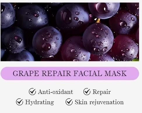 Mascarilla Facial Hidratante de Uva SADOER