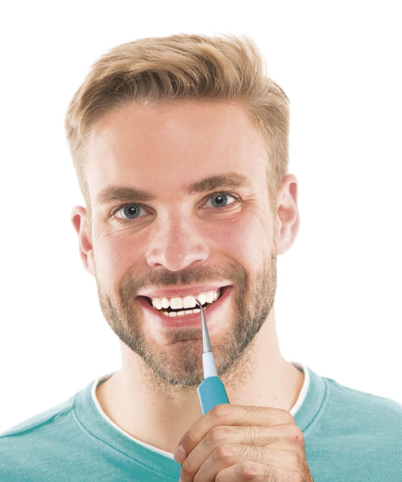 Cabezal metálico, cabezal de goma y limpiador de lengua para Starlyf Ultrasonic