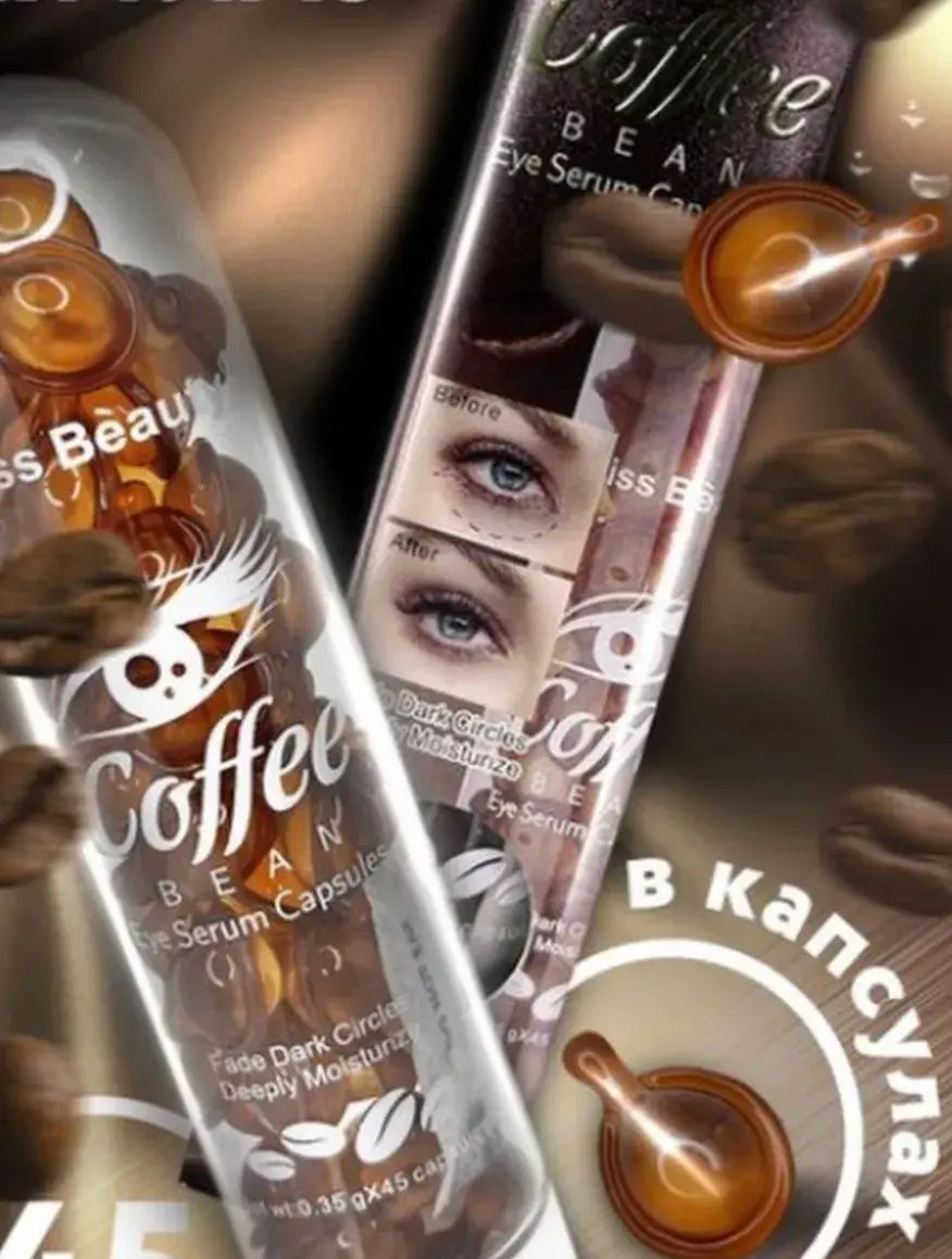 Serum En Mini Capsulas Esencia Granos De Cafe Contorno Ojos