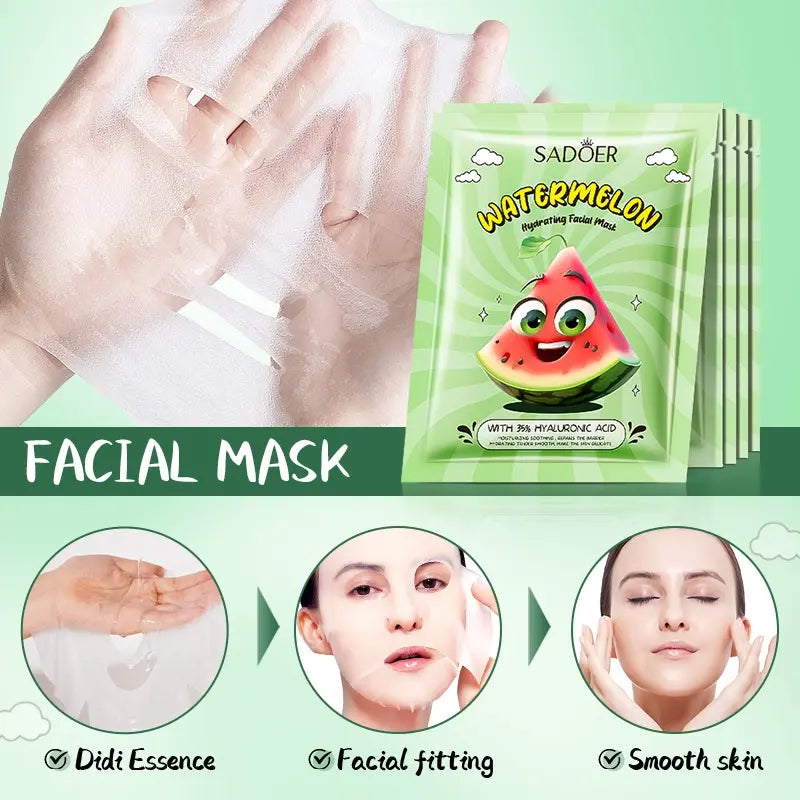 Mascarilla Facial Hidratante de Sandía SADOER