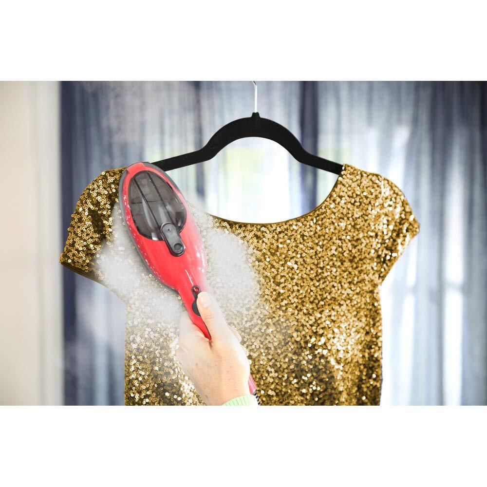 Plancha de mano a vapor que elimina malos olores y bacterias.