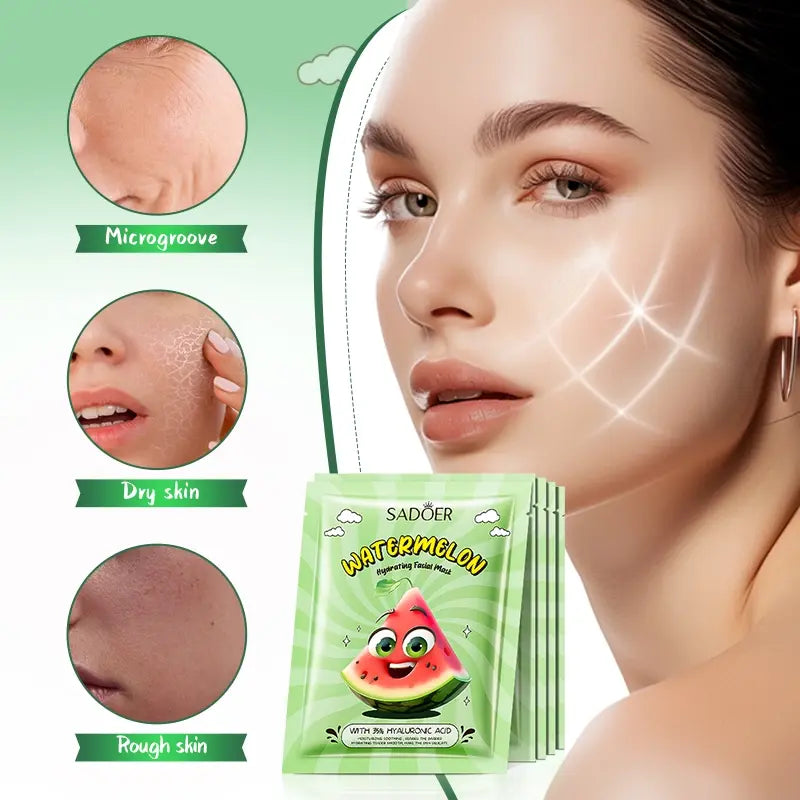 Mascarilla Facial Hidratante de Sandía SADOER