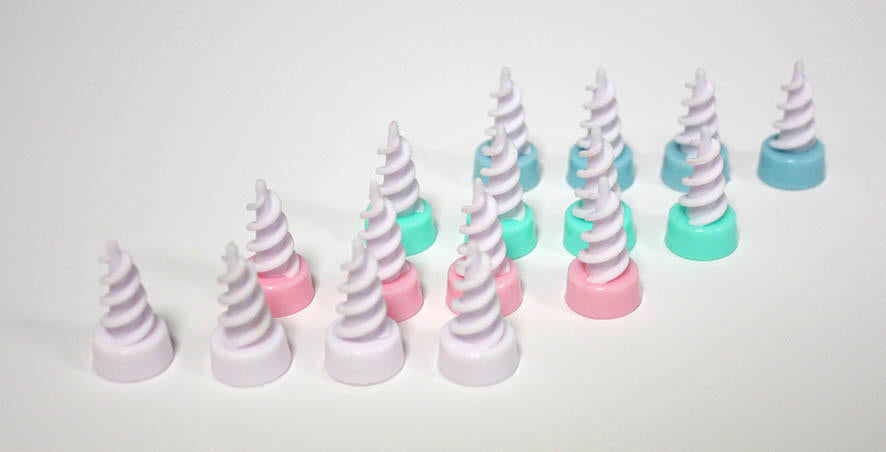 Set de 16 cabezales de silicona flexibles, seguros y fáciles de colocar para Ear Wizard.