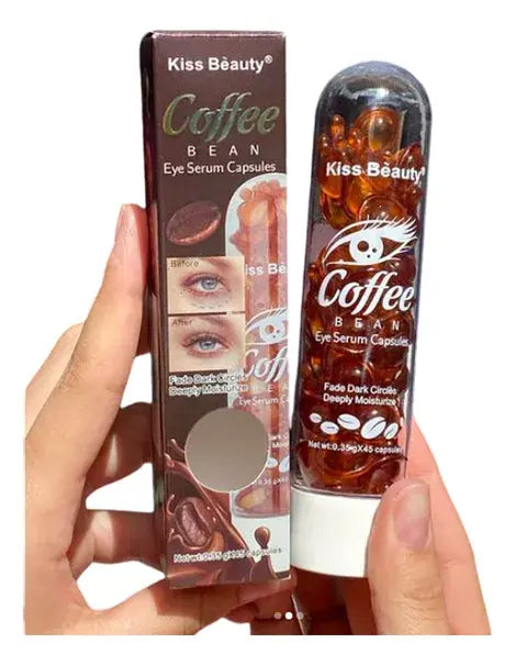 Serum En Mini Capsulas Esencia Granos De Cafe Contorno Ojos