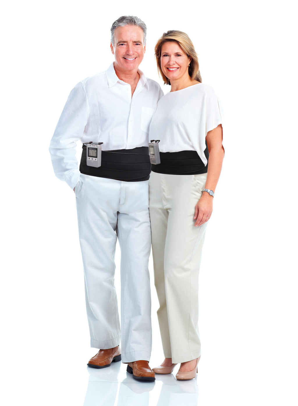 Cinturón terapéutico TENS para aliviar el dolor de espalda