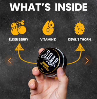 Jabón Comprimido para Cubrir el Cabello | Elimina Canas en Cabello, Barba y Cejas