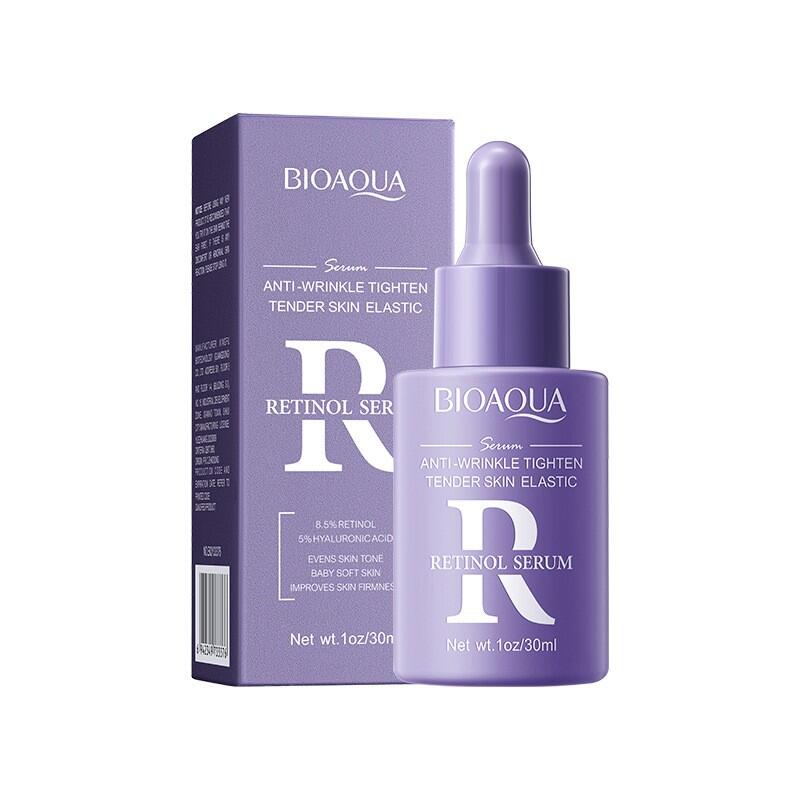 Sérum Facial Antiarrugas con Retinol y Ácido Hialurónico 30ml BIOAQUA – Renovación Celular y Juventud para tu Piel