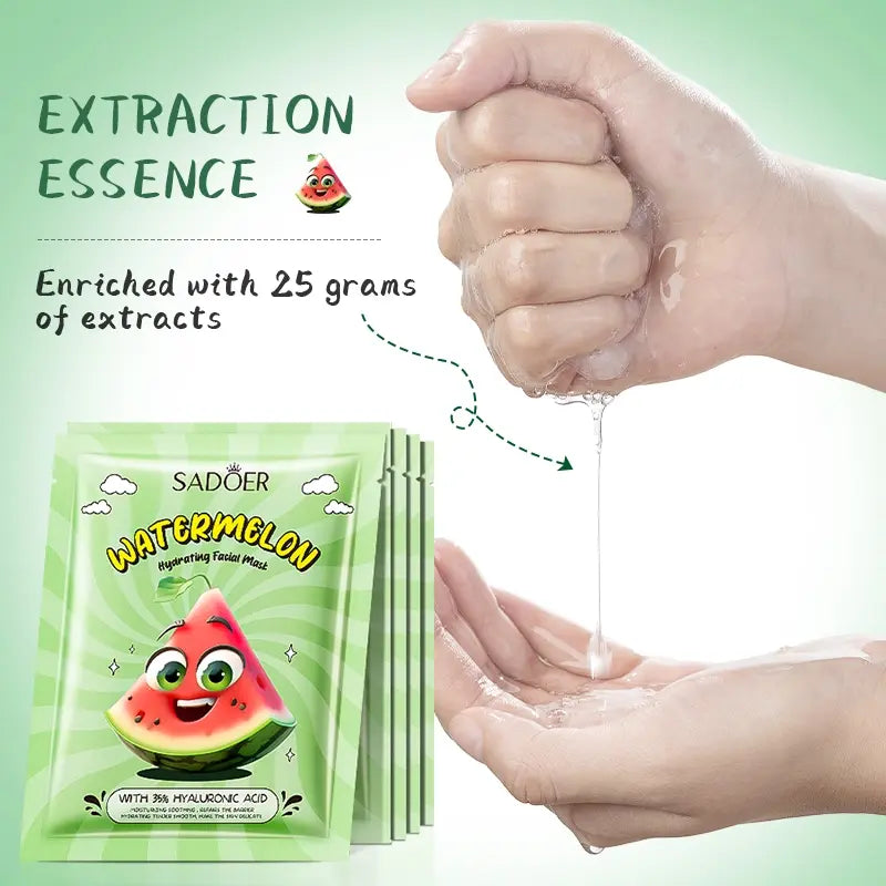 Mascarilla Facial Hidratante de Sandía SADOER